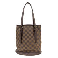 棕色 棋盤格帆布 Marais 水桶包 手提包 無小袋【LOUIS VUITTON LV 路易威登】 N42240