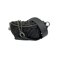 黑色漆皮 兩用包  A57832【CHANEL 香奈兒】 A57832