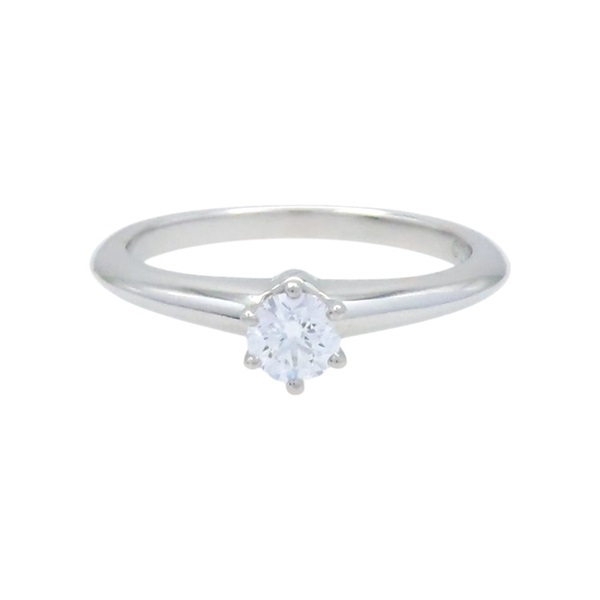 PT950鉑金 鑽石 Solitaire 戒指【Tiffany & Co 蒂芬妮】