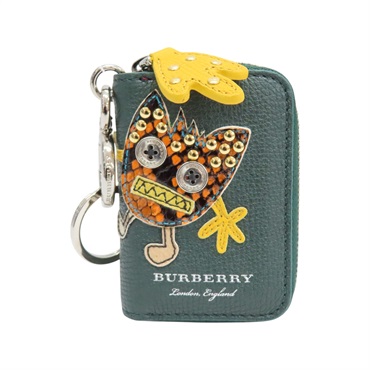 綠色 牛皮 零錢包【BURBERRY 巴寶莉】