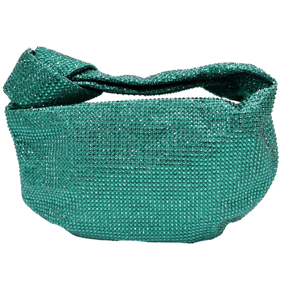 綠色 滿鑽 Mini Jodie 手提包【BOTTEGA VENETA BV 寶緹嘉】 651876V23W0