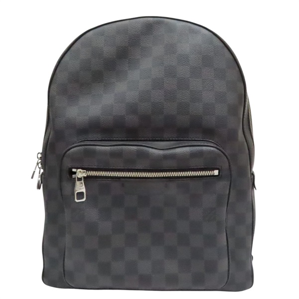 黑色 棋盤格 帆布 Josh 後背包【LOUIS VUITTON LV 路易威登】 N41473
