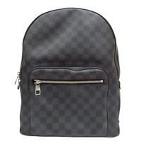 黑色 棋盤格 帆布 Josh 後背包【LOUIS VUITTON LV 路易威登】 N41473