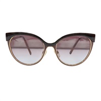 棕色 半膠框 Cat Eye 太陽眼鏡【BURBERRY 巴寶莉】 B 3096