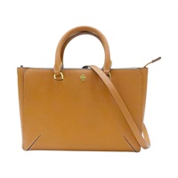 棕色 牛皮 Emerson 小號 拉鏈 兩用包【TORY BURCH 托里·伯奇】 50707