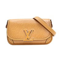 焦糖色 EPI水波紋 牛皮 Buci 肩背包【LOUIS VUITTON LV 路易威登】 M59459