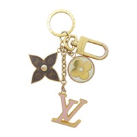 金色 鍍金 Spring Street 鑰匙圈 吊飾【LOUIS VUITTON LV 路易威登】 M01187