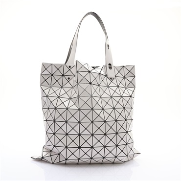 白色 PVC塗層帆布 肩背包【BAO BAO ISSEY MIYAKE 三宅一生】 BB33-AG043-01