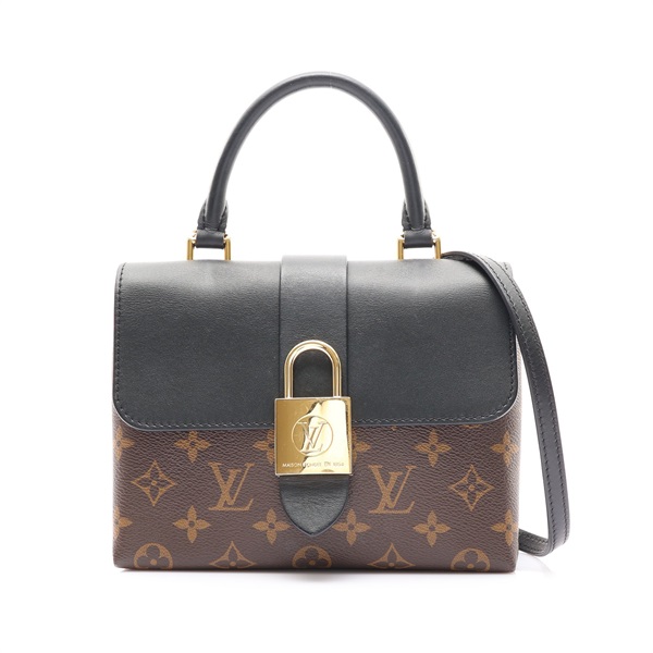 棕色 原花帆布 Locky BB 兩用包【LOUIS VUITTON LV 路易威登】 M44141