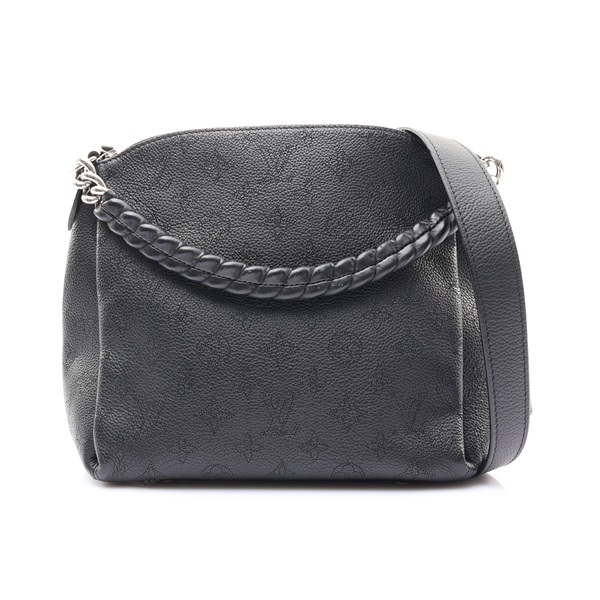 Babylon Chain BB 肩背包 黑色 原花 Mahina牛皮【LOUIS VUITTON LV 路易威登】 M51223