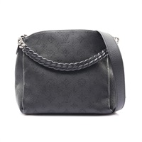 Babylon Chain BB 肩背包 黑色 原花 Mahina牛皮【LOUIS VUITTON LV 路易威登】 M51223