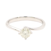 JEWELRY 無品牌珠寶 鑽石 戒指 18K白金 Diamond 2.21g