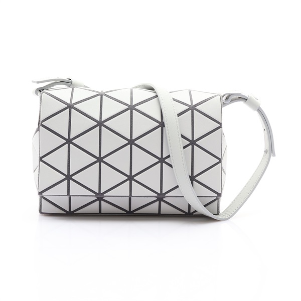 淺灰色 PVC Fossette 肩背包【BAO BAO ISSEY MIYAKE 三宅一生】 BB66-AGE251