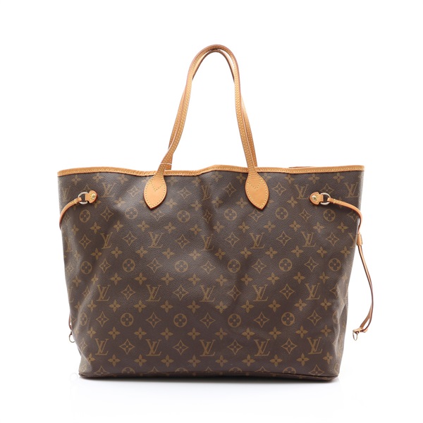 Neverfull GM 肩背包 棕色 原花帆布【LOUIS VUITTON LV 路易威登】 M40157