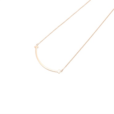 Tiffany ＆ Co 蒂芬妮 T Smile S 項鍊 18K玫瑰金 60011678