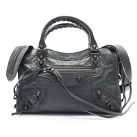 BALENCIAGA 巴黎世家 Le City Mini 肩背包 綠色 山羊皮 300295 300295