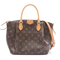 LOUIS VUITTON LV 路易威登 Turenne PM 兩用包 棕色 原花帆布 M48813