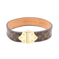 LOUIS VUITTON LV 路易威登 手環 棕色 原花帆布 M6689