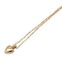 JEWELRY 無品牌珠寶 Petit 愛心項鍊 18K黃金 ete Necklace