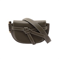 LOEWE 羅威 Gate Belt 腰包 軍綠色 牛皮 321.54.Z58