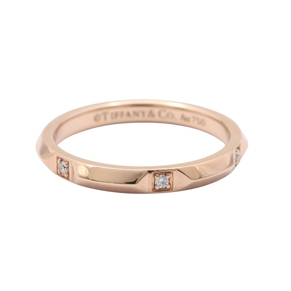 Tiffany & Co 蒂芬妮 True Band 6PD #57 戒指 18K玫瑰金 鑽石 67134230