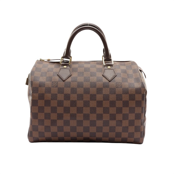 LOUIS VUITTON LV 路易威登 Speedy 30 波士頓包 棕色 棋盤格帆布 無鑰匙 N41531