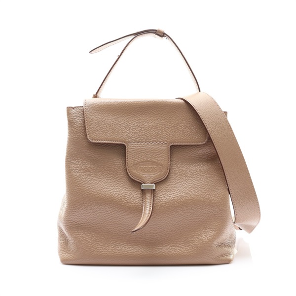 TOD'S 托德斯 Joy 兩用包 棕色 牛皮