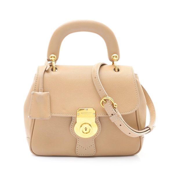 BURBERRY 巴寶莉 DK88 兩用包 棕色 牛皮 4054915