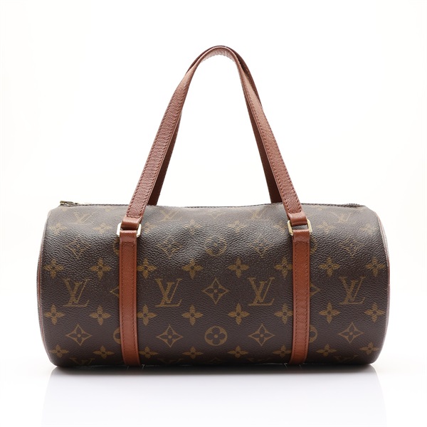 LOUIS VUITTON LV 路易威登 Papillon 30 手提包 棕色 原花帆布 缺小袋 M51365