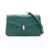BVLGARI 寶格麗 Serpenti Forever WOC 肩背包 祖母綠 牛皮 290837