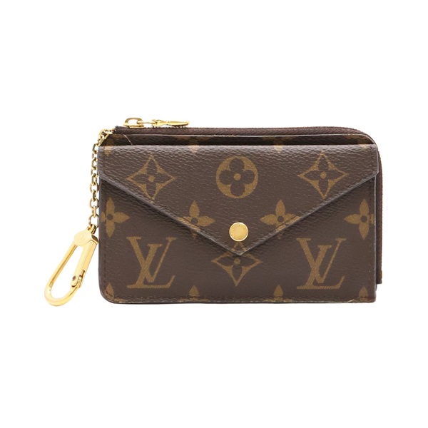 LOUIS VUITTON LV 路易威登 Recto Verso 名片夾 短夾 棕色 原花帆布 M69431
