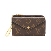 LOUIS VUITTON LV 路易威登 Recto Verso 名片夾 短夾 棕色 原花帆布 M69431