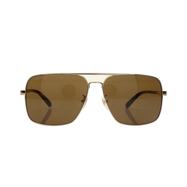 GUCCI 古馳 太陽眼鏡 綠色 板材 金色 金屬 GG1289S 002