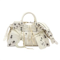 BALENCIAGA 巴黎世家 Neo Cagole City 兩用包 白色 牛皮 700451
