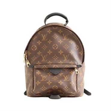 LOUIS VUITTON LV 路易威登 Palm Springs PM 後背包 黑/棕色 原花帆布 M41560