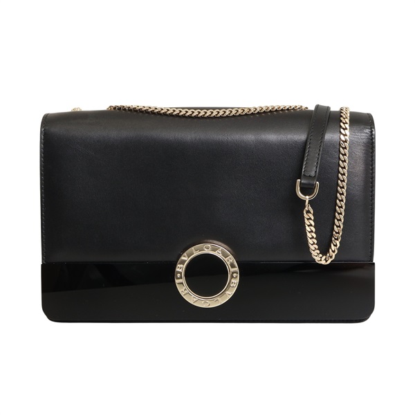 BVLGARI 寶格麗 BVLGARI BVLGARI 肩背包 黑色 牛皮 281273