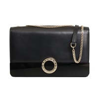BVLGARI 寶格麗 BVLGARI BVLGARI 肩背包 黑色 牛皮 281273
