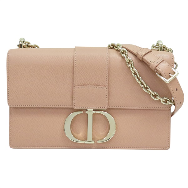 粉色 牛皮 30 Montaigne 肩背包【Dior 迪奧】 M9203UMOS