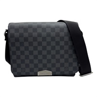 灰色 棋盤格帆布 District PM NV2 肩背包 【LOUIS VUITTON LV 路易威登】 N40349