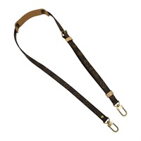 棕色 原花 PVC塗層帆布 調整式背帶【LOUIS VUITTON LV 路易威登】 J52315