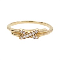 18K金 JEUX DE LIENS 戒指【Chaumet 尚美巴黎】 082218