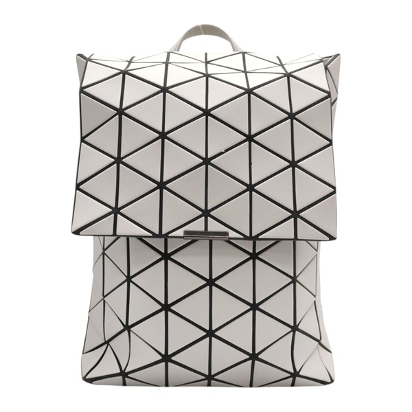 灰色 PVC塗層帆 後背包【BAO BAO ISSEY MIYAKE 三宅一生】 BB13(8)-AG291