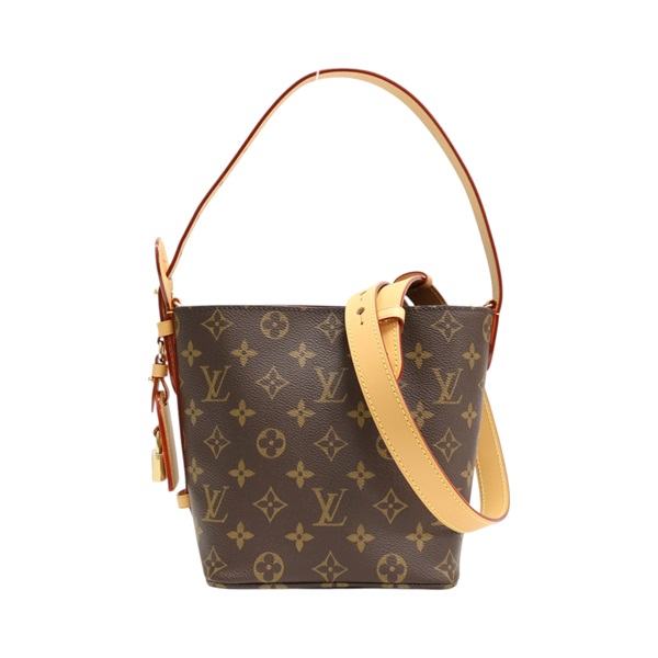 棕色 原花帆布 All In BB 兩用包【LOUIS VUITTON LV 路易威登】 M12925