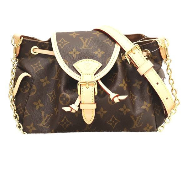 棕色 原花 PVC塗層帆布 Odyssée 肩背包【LOUIS VUITTON LV 路易威登】 M25085