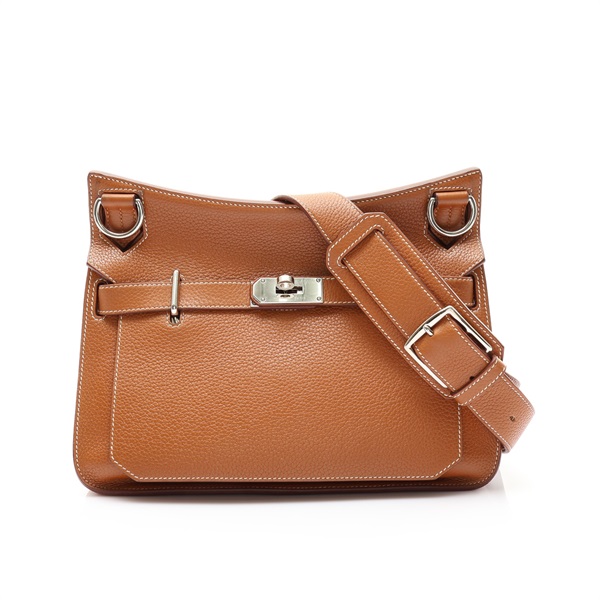 金棕色 TC牛皮 Jypsiere 31 肩背包 T刻 銀扣【HERMES 愛馬仕】 H065830CK