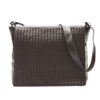 棕色 編織牛皮 斜背包 肩背包【BOTTEGA VENETA BV 寶緹嘉】 221065