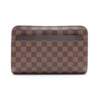 棕色 棋盤格帆布 Saint Louis Pochette 手拿包【LOUIS VUITTON LV 路易威登】 N51993
