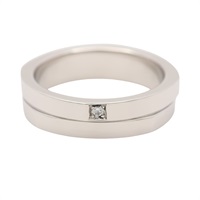 HARRY WINSTON 哈里·溫斯頓 Infinite Band 戒指 PT950鉑金 鑽石 WBDP2R5.5INF