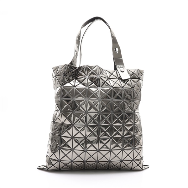 銀色 鏡面 PVC塗層帆布 托特包 肩背包【BAO BAO ISSEY MIYAKE 三宅一生】 BB63-AG123