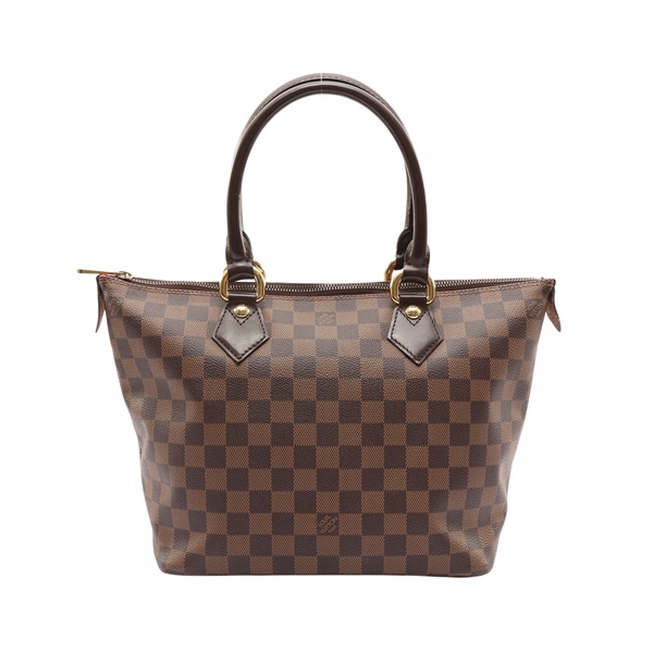 LOUIS VUITTON LV 路易威登 Saleya PM 手提包 棕色 棋盤格帆布 N51183